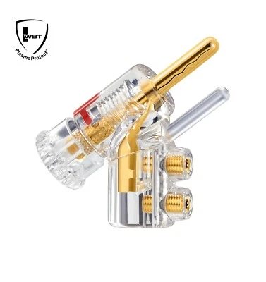 4 x WBT-0610 Cu nextgen WBT-PlasmaProtect™ Bananenstecker vergoldet +TORX - Bild 1 von 2