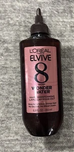 L'oreal Elvive 8 Second Wonder Water 6.8 oz Hair Transforming Rinse Out Sealed - Picture 1 of 5