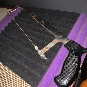 Seghetto alternativo vintage Disston 348 10" o 12" lame seghetto manuale strumento/taglierina metallo - Foto 1 di 4