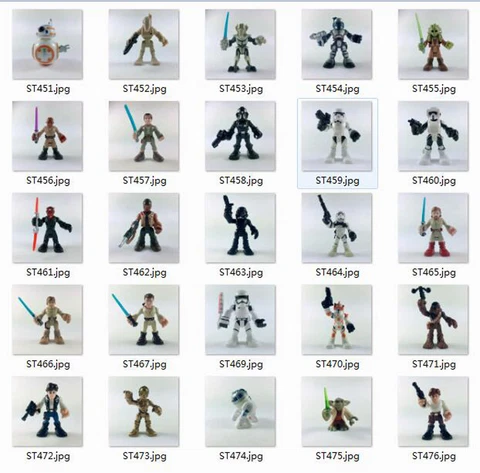 25 Different kinds Playskool Star Wars Galactic Heroes Figures- Your Choice Cover