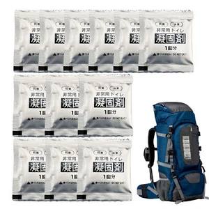 12X Toilet Powder, Poo Gel For Camping Eco Absorbent Gel Liquid Waste Deodorize - Foto 1 di 13
