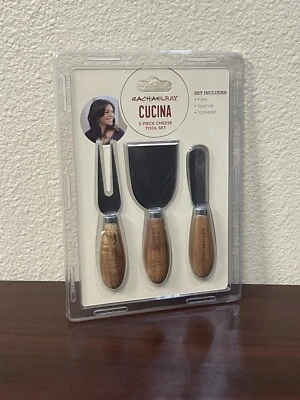 Rachael Ray Cucina 3 Piece Cheese Tool Set  New Foto 1 de 4