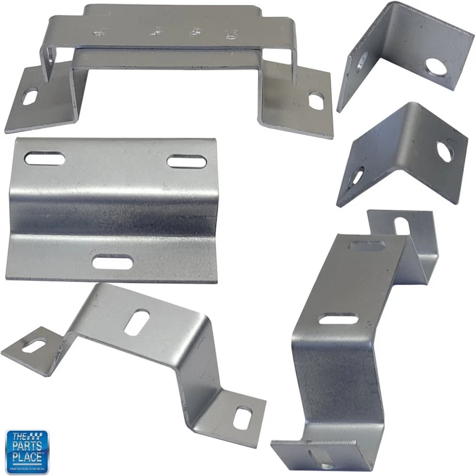 Chevrolet Impala 1964 consola central juego de soportes de montaje en piso - 6 piezas Foto 1 de 1