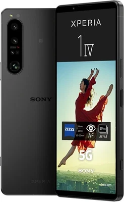 Sony Xperia 1 IV 5G Dual Sim Black, Aperto - mai usato - Immagine 1 di 3