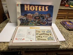 1987 Hotels Milton Bradley Brettspiel komplett gebraucht - Bild 1 von 9