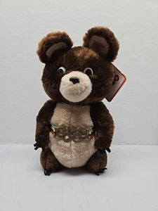 MISHA, Mascotte Ufficiale delle Olimpiadi Invernali 1980 a Mosca Dakin 7,5” Peluche - Foto 1 di 10