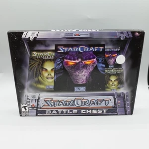 Cofre de batalla StarCraft PC original con expansión Brood War sellado - Imagen 1 de 9