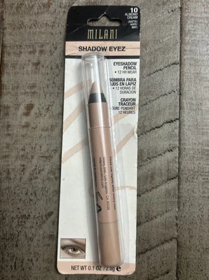 Milani Shadow Eyez Eyeshadow Pencil – 12 HR Wear #10 Almond Cream – In Box - Image 1 of 2