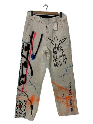 OFFWHITE × FUTURA LABORATORIES cargo Pants white 30 Used - Image 1 of 4