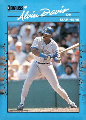 1990 Donruss Best of the AL #26 Alvin Davis Seattle Mariners Baseball Card - Image 1 of 2