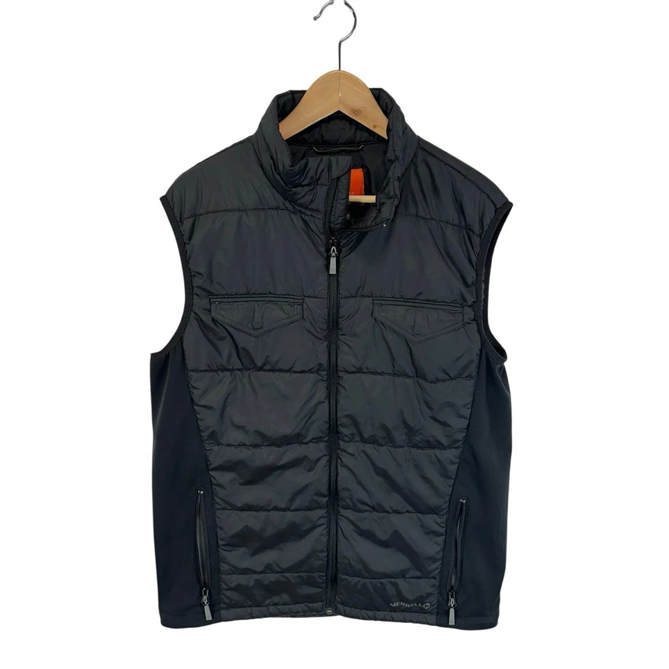 Merrell Quilted Primaloft Puffer Vest Size XL Select Warm Running Casual - Image 1 of 4