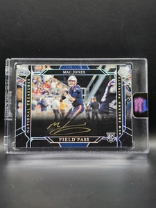 2022 Panini National Treasures Mac Jones Field Pass Rookie Auto Jersey # 10/10 - Picture 1 of 2