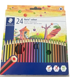 24pcs Staedtler Noris Colored Pencils Pack - Picture 1 of 1