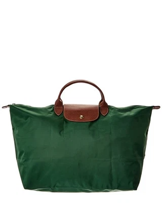 Longchamp Le Pliage Canvas Tote Women's Green - Image 1 of 4