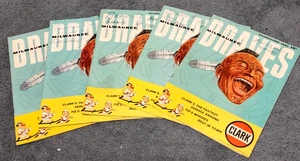 1961 Milwaukee Braves Programme (5) mit Aaron, Mathews HRs - EX kostenloser Versand - Bild 1 von 1