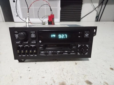 Mopar Dodge Ram Jeep Chrysler 1987-2002 5 bandas ecualizador radio reproductor de casete probado Foto 1 de 4