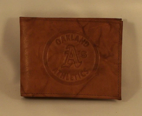 Oakland Athletics Ultra Thin Leather Wallet Cover