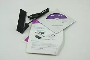Netgear A6210 WiFi USB Adapter - CD ROM - Manual - Picture 1 of 3