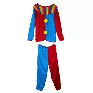 Kinder Clown Kostüm / Karneval Fasching Zirkus Harlekin Jungen Mädchen 122-128 - Bild 1 von 3