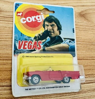 RARE- Corgi Vegas Movie Car 1/64th scale die cast - Made in Great Britain (1978) - Image 1 of 4