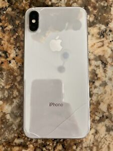 Apple iPhone X - 256GB - Silver (AT&T) 