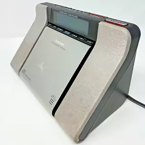 Panasonic RC-CD350 CD Digital Clock Radio/Alarm Clock Weather TESTED - Picture 1 of 15