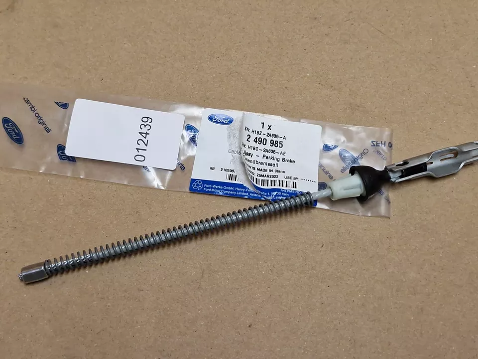 Cable de freno de mano de estacionamiento Ford Fiesta MK7 2017-en 2490985 genuino NUEVO Foto 1 de 4