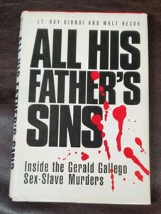 *SIGNEDx2* All His Father's Sins, R.Bondi/W.Hecox, 1991, HC/DJ/G-/VG- - Picture 1 of 14