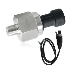 New 1000PSI 1/8"NPT Thread Stainless Steel Pressure Transmitter for Gas Water - Picture 1 of 10