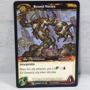 World Of Warcraft War Of The Elements Bound Vortex 169/220 Uncommon TCG Card - Picture 1 of 2