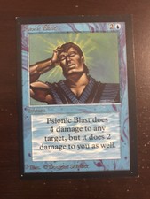 PSIONIC BLAST Beta Collector's Edition Magic the Gathering MTG CE 93/94