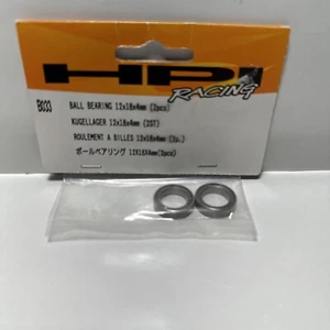RC HPI Racing 12 x 18 x 4 mm Ball Bearing Bearings (2) B033 - Picture 1 of 4