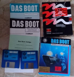 DAS BOOT MINDSCAPE COMMODORE AMIGA 500 A500 1000 2000 2500 3000 - Bild 1 von 8