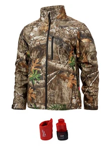 Milwaukee 224C-213X M12 Lithium-Ion QUIETSHELL Camo Heated Jacket Kit (3XL) - Picture 1 of 8
