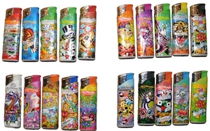 25 Ed Hardy Lighters Tattoo Design Refillable Gas Lighter Design(Without Gas) - Picture 1 of 5