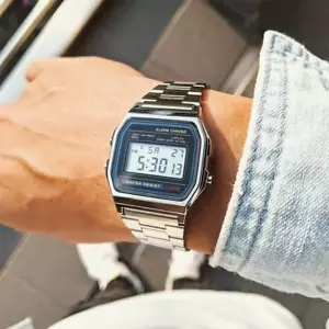 F91W Waterproof Vintage Retro Silver Stainless Steel Digital Unisex Watch AU - Picture 1 of 13