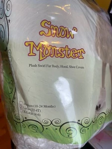 Snow Monster Toddler Costume - Picture 1 of 2