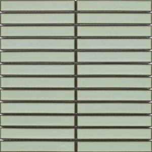 FGR GRN214G FINGER SPECKLE MOSAIC GREEN GLOSS 300X300MM - Picture 1 of 1
