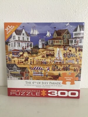 Eurographics Puzzle The 4th of July Parade Carol Dyer Artist 300 XL Pcs - Image 1 of 4