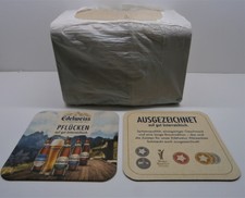 100 x Austrian Edelweiss Beer Carded Beer Mats New