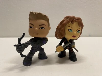 Funko Mystery Mini Figures 2015-16 BLACK WIDOW And HAWKEYE  (2.5 inch) Foto 1 de 4