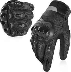 COFIT Breathable Mesh Motorcycle Gloves, Touchscreen Protective Motorbike Gloves - Picture 1 of 6