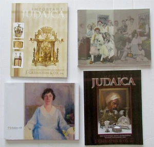 JUDAICA 2005-2021 LOT of 4 AUCTION CATALOGS - Picture 1 of 1