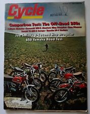 Vintage Cycle Magazine August 1971 Yamaha 650cc XS-1B Road Atlanta