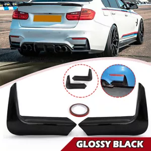 Solata divisor trasera estilo negro brillante para BMW F80 M3 F82 F83 M4 2014-2018 - Imagen 1 de 9
