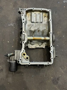 08-19 Infiniti G37 Q50 M37 AWD VQ37VHR Upper Oil Pan Assembly 11110-4GA1B - Picture 1 of 5