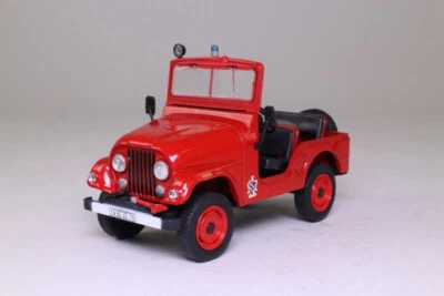 ATLAS - JEEP WILLYS M38 A1 1971 vigile del fuoco francese - 1/32 - AKI0132 - Immagine 1 di 3