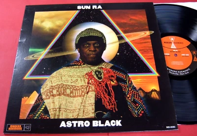 Sun Ra "ASTRO BLACK" 2021 Modern Harmonic MH-8080 180G LP.  Outstanding NM/NM - Image 1 of 4