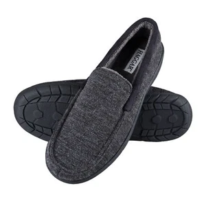 Haggar Mens Venetian Slipper Indoor/Outdoor House Shoe with Memory Foam Comfort - Picture 1 of 16