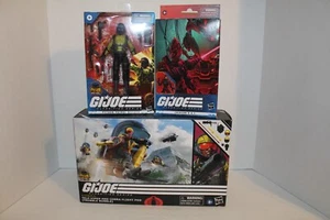 G.I. Joe Classified Lot of 3 Figures: Tele-Viper/Flight Pod, Crimson B.A.T..Etc - Picture 1 of 6